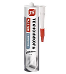 Герметик силиконизированный ТехноНИКОЛЬ для ОКОН и ДВЕРЕЙ, белый 280мл    