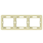 Рамка 3-м крем "CLASSIC" универсальная (2303Н)