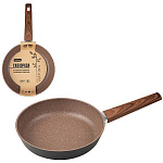 Сковорода из кованого алюминия с мраморным покрытием NATURA, 24 см