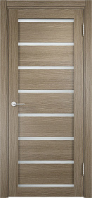 Дверной блок ДО Модель 5С Дуб дымчатый 2,1х1,0 (2,0х0,9) с коробкой ЭкоШпон 