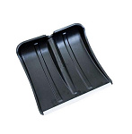 Лопата снеговая 380х380мм Витязь с оцинкованной планкой