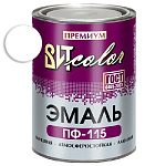 Эмаль белая ПФ 115 ГОСТ ВИТ color/ВИТ колор  0,8 кг.