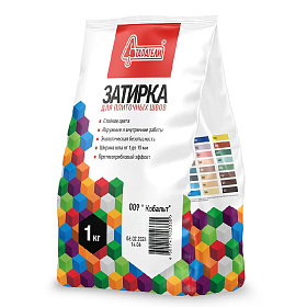 Затирка СТАРАТЕЛИ для плиточных швов 002 белая 1кг