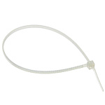 Хомуты нейлоновые 4,8х300мм. (100шт) для проводов бел.