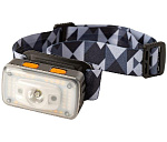 Фонарь налобный аккум. MAXPILER MHF-03 (300/150 Лм, LED SMD, 55*, 7 реж, 3-24ч, сенсор)