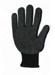 Перчатки черные тонкие точка TF-D209