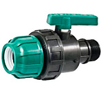 Кран шаровый 40х1" ц/ш ПЭ