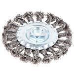 Щетка дисковая косич. 150ммх22мм GEPARD