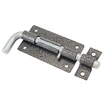 Засов накладной Секрет Киров ЗД-10 120мм антик серебро 