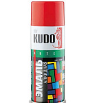 Эмаль аэрозольная "KUDO" унив., светло-зеленая, 520мл.