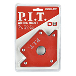 Угольник магнитный P.I.T. корпус 25.5мм, стенки 2.3мм,для фикс под 45°, 90°, 135° (HWDM01-T003)