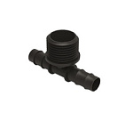 Тройник с наружной резьбой 3/4х16х16 на капельные трубки
