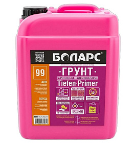 Грунт глубокого проникновения БОЛАРС Tiefen Primer (99) 10 кг 