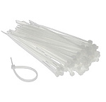 Хомут нейлоновый 2,5х150мм (100шт) белый