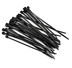 Хомут нейлоновый 3,6х200мм (100шт) черный