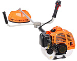 Бензотриммер MGT-52B (2,3л.с, 52см3, 2-такт, диск 40+3-зуб, ранц. рем.,, очки, нераз. штанга)