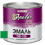 Эмаль зеленая ПФ 115 ГОСТ ВИТ color  1,8 кг.