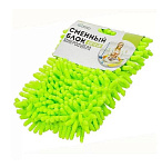 Сменный блок для швабры микрофиб, 43х14 см, вермиш, прямоуг, салат, Марья Искусница, Y4-4994