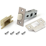 Защелка 5400-P-NIS  AVERS с фиксацией сатин пластиковый ригель