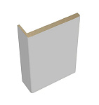 Наличник Серый 70х08х2130 ПВХ телескопический (Алиот) 