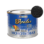 Эмаль с молотковым эффектом  "Черная" 0,4 кг.