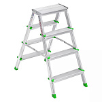 Стремянка двухсторонняя алюм. (4х4)