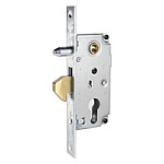 замок Врезной БУЛАТ ЗВ4-1К.30.72.22.04 хром 30мм под ц/м, м/о 72 мм ДЛЯ ОТКАТНЫХ ВОРОТ, без ручки