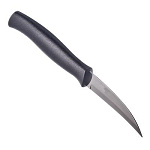 Нож овощной 8см, черная ручка