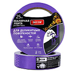 Лента малярная (38мм*25м) для деликат. работ DECOR