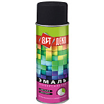 Эмаль аэрозольная универсальная "ВИТ ДЕКО" У Черная глянцевая, 520 мл.