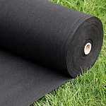Укрывной материал АгроСпанбонд+  Мульча (пл.100 гр/м2) 1,6м (100 м.п.) черный