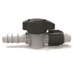 Кран капельная трубка и капельная трубка с муфтой 16х17мм