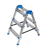 Стремянка двухсторонняя стальная (3х3) гальваническое покрытие