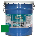 Грунт-эмаль  по ржавчине ярко-зеленая быстросохнущая ВИТ color 18 кг.