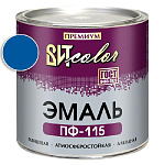 Эмаль синяя ПФ 115 ГОСТ ВИТ color/ВИТ колор  2.6 кг.