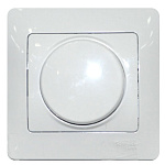 Светорегулятор СП Glossa 300Вт поворот. в сборе бел. SchE GSL000134