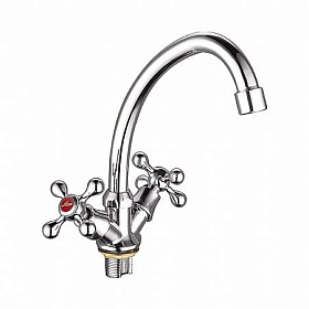 Смеситель д/кухни L4908, хром