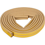 Уплотнитель-самокл. д/окон D-100 9х7,4мм бежевый (д/щелей 3-7мм)