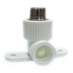 Угольник РРR комб. нар. р. 25х1/2" с крепл. 