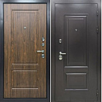 Дверь метал. 860х2050х92мм. левая КЛАССИК 2 (букле опал/береза мореная)