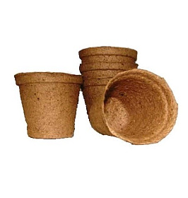 Горшок торфяной 60*60 круглый