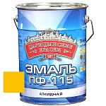 Эмаль желтая ПФ 115  5 кг