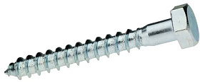 Шуруп 10,0х120мм с шестигранной головкой (глухарь) (30шт)