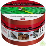 НИКОБЕНД Лента-герметик 10смх3м красный (самоклеящаяся)