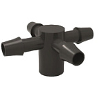 Разветвитель для микротрубки на 4 выхода 5мм