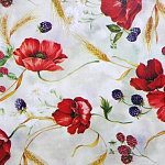 Клеенка столовая 1,3х20м. ПВХ Мажор Перфект 508/13 на неткан. основе