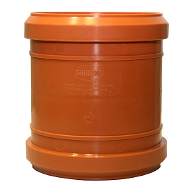 Муфта канализ. наружняя 110мм СИНИКОН