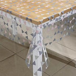 Клеенка столовая 1,4х20м. Сильвано прозрачная RFМ-1275С