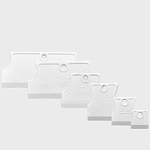 Шпатель 150мм белая резина