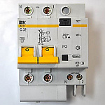 Выключатель автоматический диф. тока 32А 30mА тип АС АД-12 ИЭК 